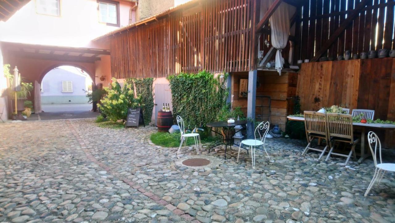 Bed and Breakfast Cote Cour Bischwihr Colmar Exteriér fotografie
